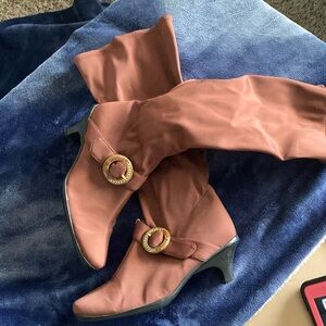 Bellini cognac boots size 8